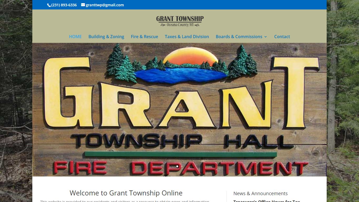 Welcome to Grant Township - Grant Township